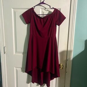 Burgundy Hilo dress